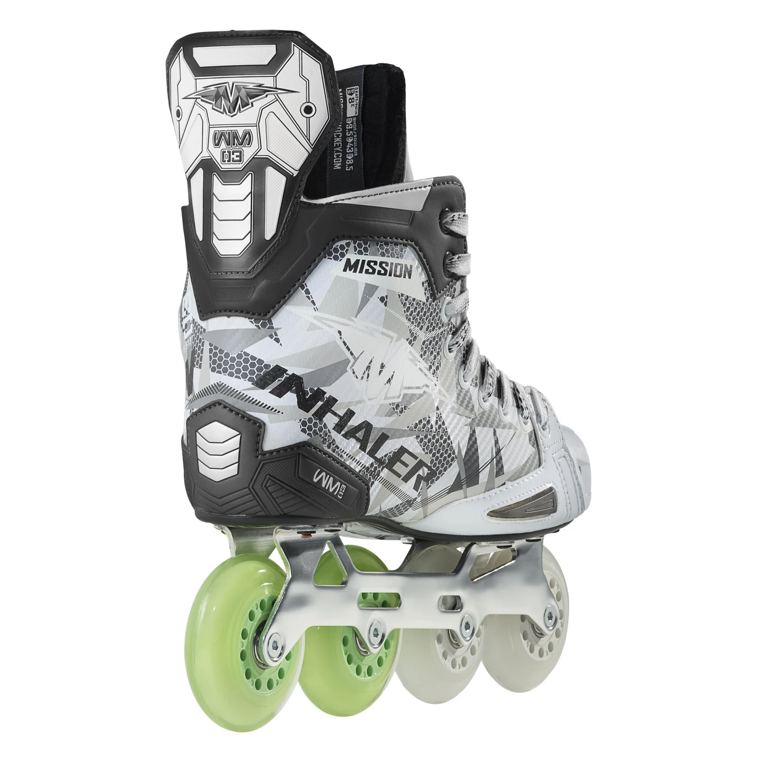 Bauer Mission Inhaler WM03 Senior Roller Hockey Skates 4 Bauer Mission Inhaler WM03 Senior Roller Hockey Skates - Image 2