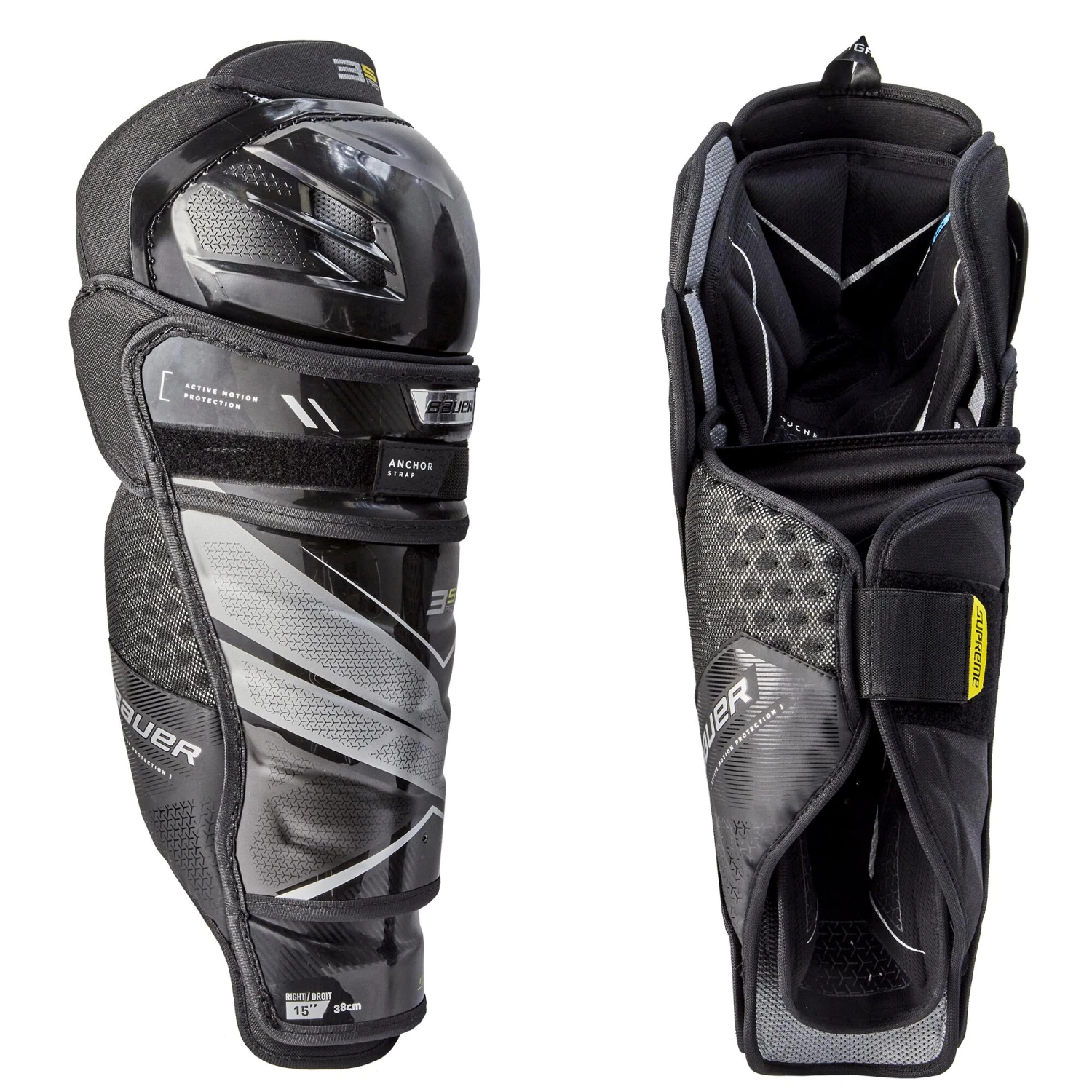 Bauer Supreme 3S Pro Senior Hockey Shin Guards (2021) 4 Bauer Supreme 3S Pro Senior Hockey Shin Guards (2021) - Image 2