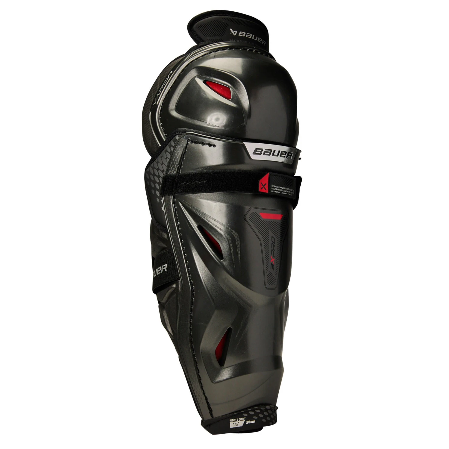 Bauer Vapor 3X Pro Intermediate Hockey Shin Guards (2022) 3 Bauer Vapor 3X Pro Intermediate Hockey Shin Guards (2022)