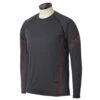 Bauer Essential Youth Long Sleeve Base Layer Top - Dark Grey (2019) -Source for sports 568da2b1516a81a9b5b0e4ffdf55baea