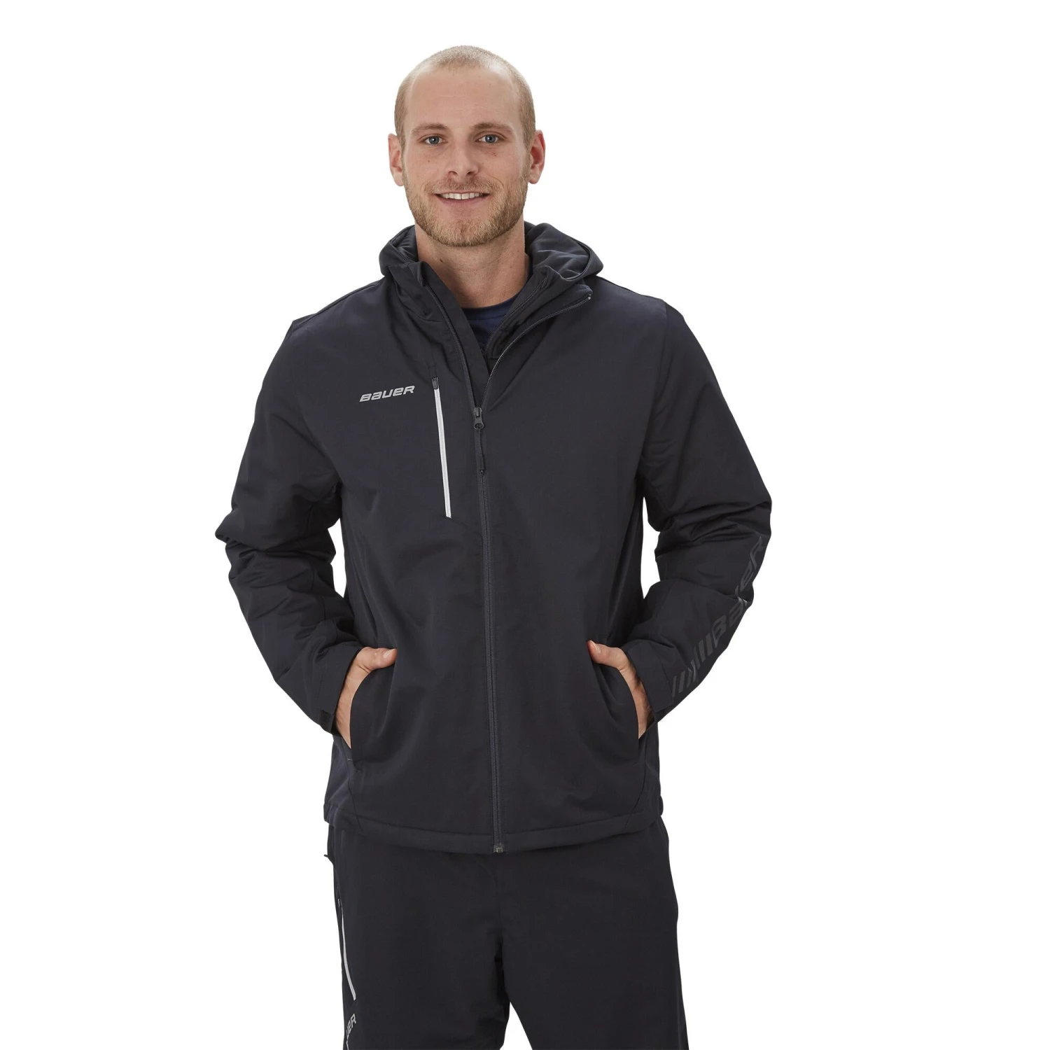 Bauer Supreme Midweight Jacket - Black 3 Bauer Supreme Midweight Jacket - Black