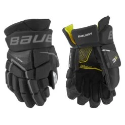 Bauer Supreme 3S Junior Hockey Gloves (2021) -Source for sports 91aa73f3fff6f6c0895648605df6eb2d