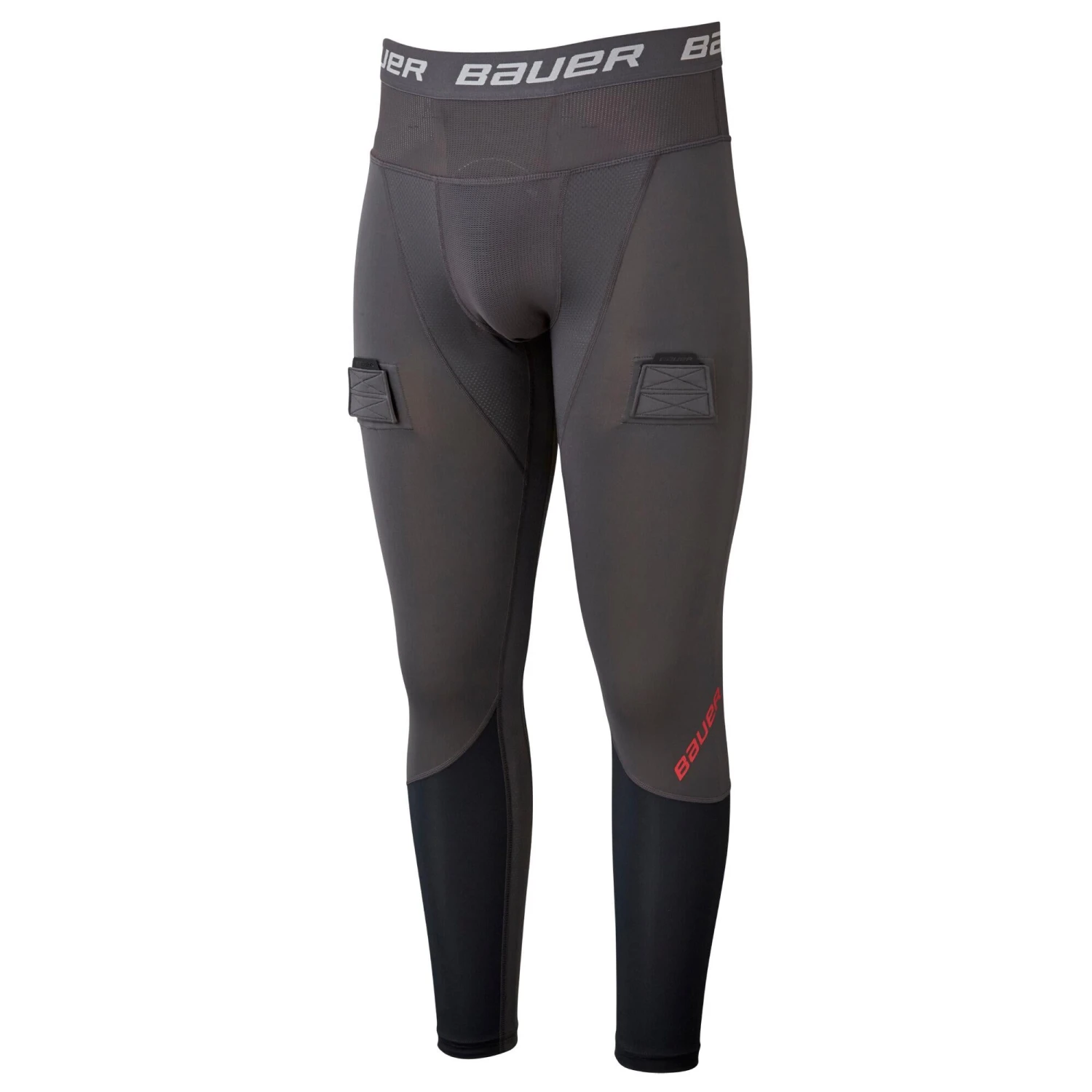 Bauer Pro Lock Jock Pant - Grey/Black (2019) 3 Bauer Pro Lock Jock Pant - Grey/Black (2019)