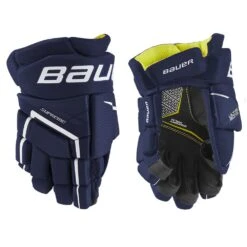 Bauer Supreme Ultrasonic Youth Hockey Gloves (2021) -Source for sports ac62698f4ca5d1ca4b7b42be31dc78f3