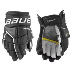 Bauer Supreme Ultrasonic Junior Hockey Gloves (2021) -Source for sports b3296b7ffd765937543b675ecf0875f0