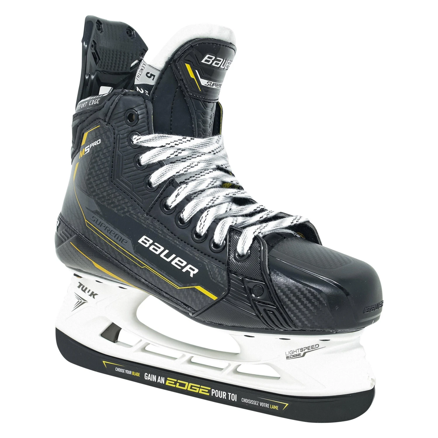 Bauer Supreme M5 Pro Intermediate Hockey Skates (2022) With Carbonlite Steel 6 Bauer Supreme M5 Pro Intermediate Hockey Skates (2022) With Carbonlite Steel - Image 4
