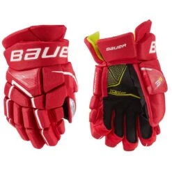 Bauer Supreme 3S Junior Hockey Gloves (2021) -Source for sports f1b52fbb072b146e9216dcbf2c045ca2